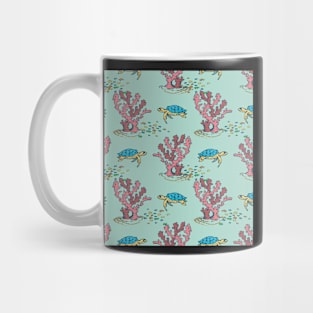 Corals and Turtles Mug